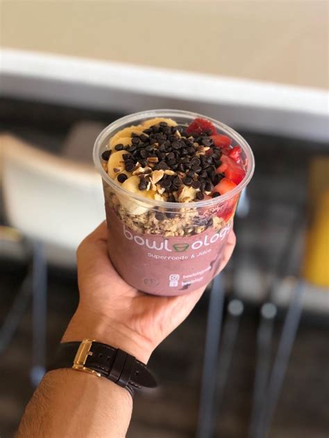 Bowlology near me - “i usually always get the same item from the menu which is the rise n shine and they make it perfect each time ! ” in 6 reviews “ My favorites are the Mango Madness Smoothie, Hula Acai Bowl, or the House Salad. ” in 3 reviews